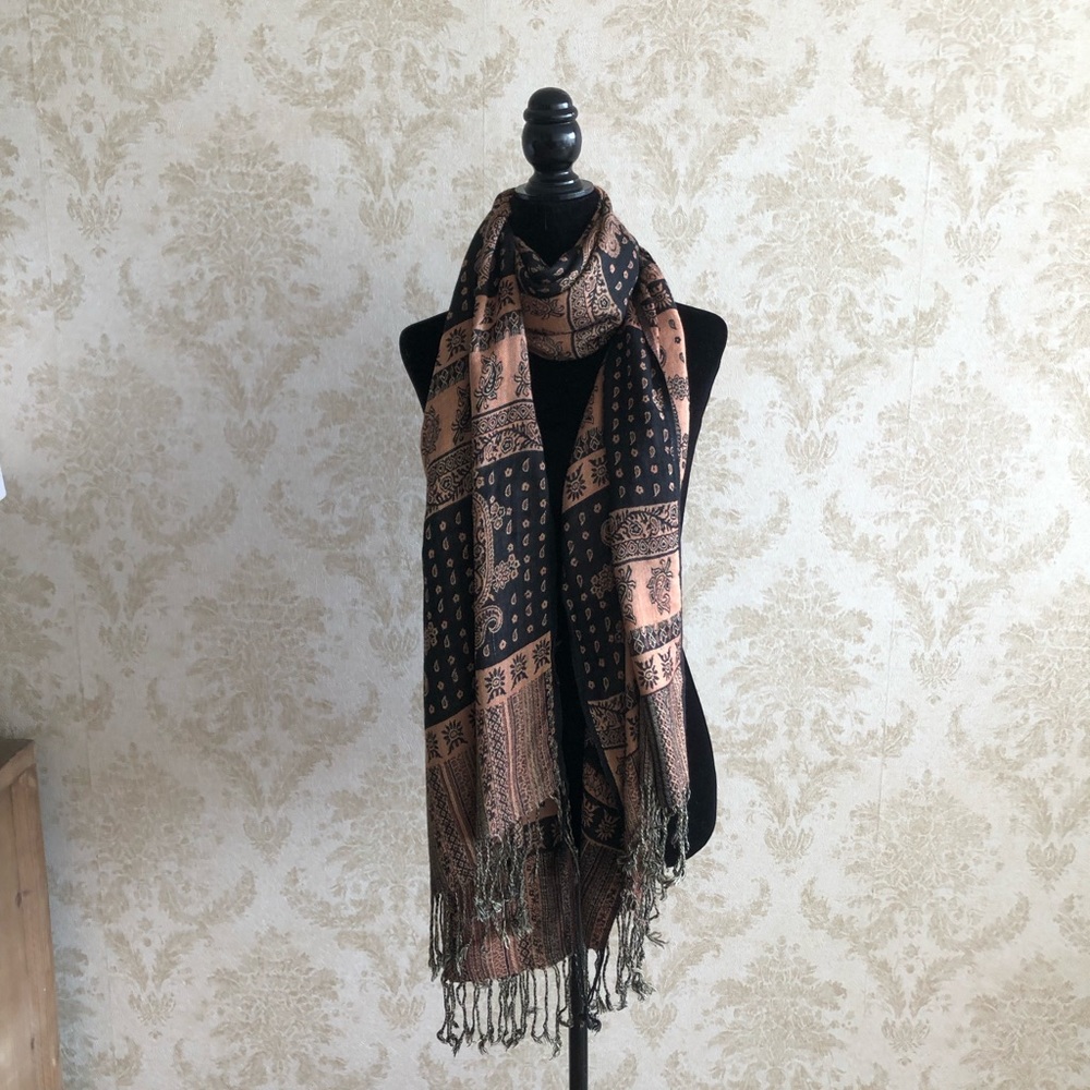 Zuiki viscose large scarf/ shawl